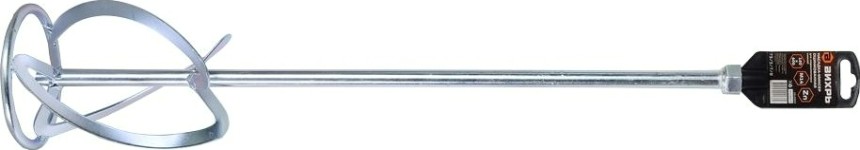 Миксер ВИХРЬ оцинкованный 120х600 мм, м14 для строительных смесей [73/3/7/8]