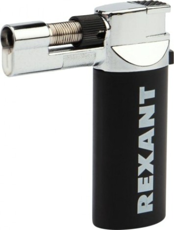 Мини-горелка REXANT GT-37 2 режима работы, заправляемая [12-0037]