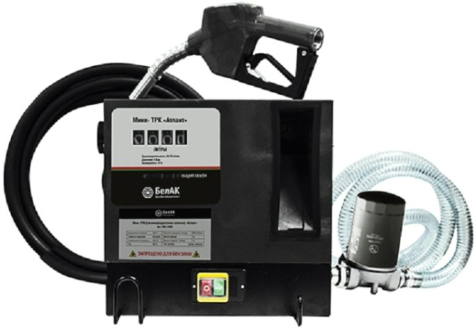 Мини топливораздаточная колонка БелАК "Атлант" 220V, 60 л/мин (БAK.12088) [БАК.12088]