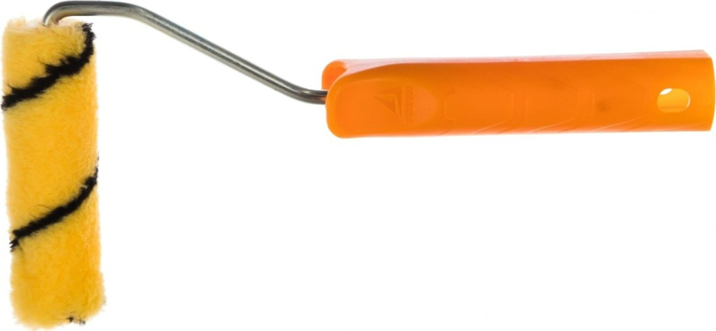 Мини-валик STAYER DUALON ПОЛИАКРИЛ малярный в сборе, ворс 7мм, бюгель 6мм, 15х110мм, [03-05812-11]