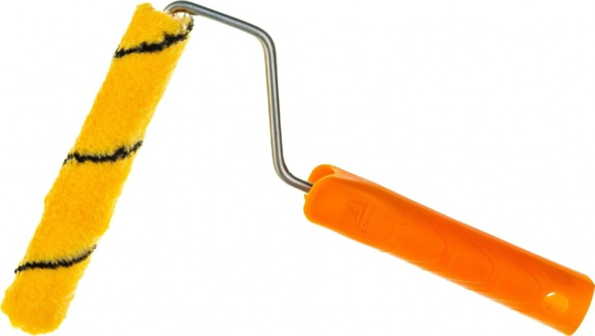 Мини-валик STAYER DUALON ПОЛИАКРИЛ малярный, ворс 7мм, бюгель 6мм, 15х160мм, master [05812-16]