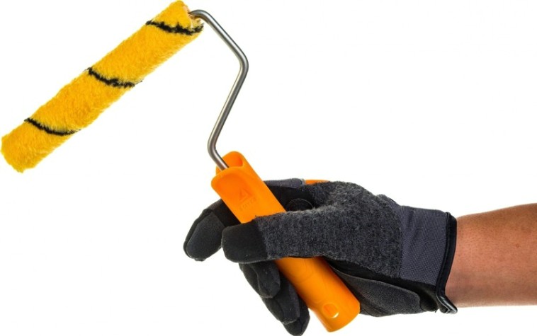 Мини-валик STAYER DUALON ПОЛИАКРИЛ малярный, ворс 7мм, бюгель 6мм, 15х160мм, master [05812-16]