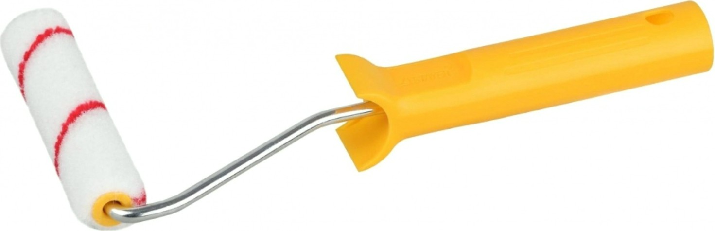 Мини-валик STAYER NYLON ПОЛИАМИД малярный в сборе, ворс 10мм, бюгель 6мм, 15х110мм, [03-0506-11_z01]