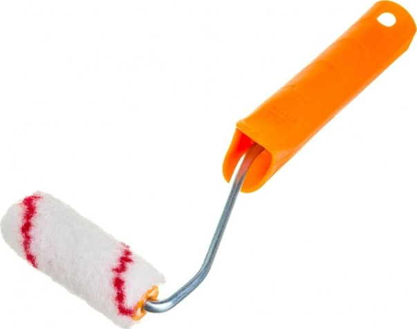 Мини-валик STAYER NYLON ПОЛИАМИД малярный в сборе, ворс 8мм, бюгель 6мм, 15х70мм, m [03-0506-07_z01]