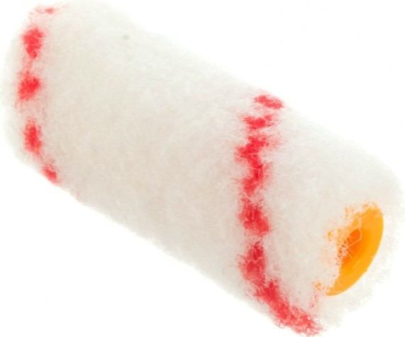 Мини-валик STAYER NYLON ПОЛИАМИД малярный, ворс 8мм, бюгель 6мм, 15х70мм, master [0506-07]