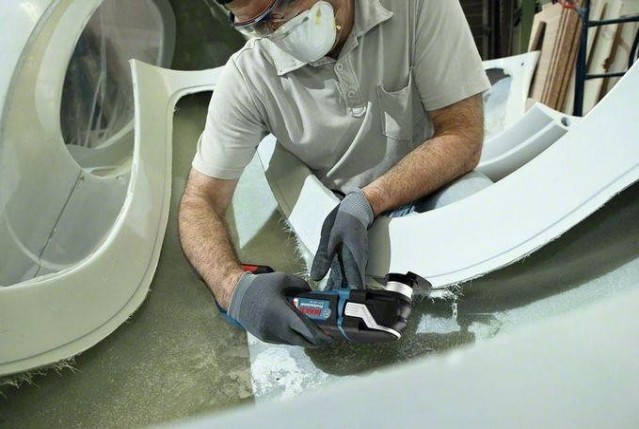 Многофункциональный инструмент аккумуляторный BOSCH GOP 18V-28 бесщеточный [06018B6003] 2х5,0Ач, кейс L-Boxx