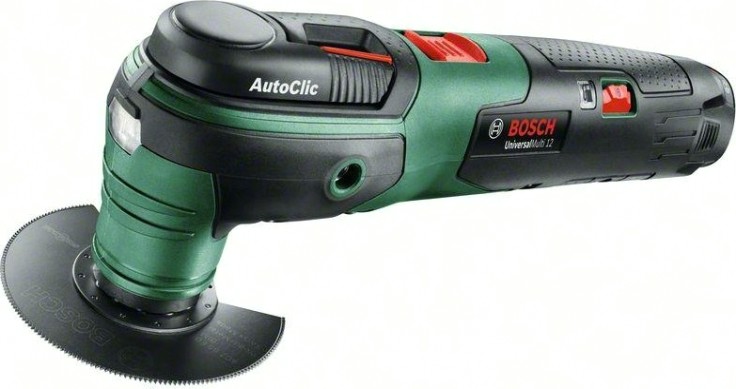 Многофункциональный инструмент аккумуляторный BOSCH UniversalMulti 12 [0603103021] 1х2,5Ач