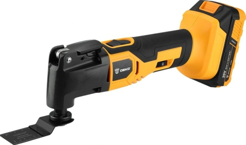 Многофункциональный инструмент аккумуляторный DEKO DKOT20 + набор предметов 38 шт [063-2052]