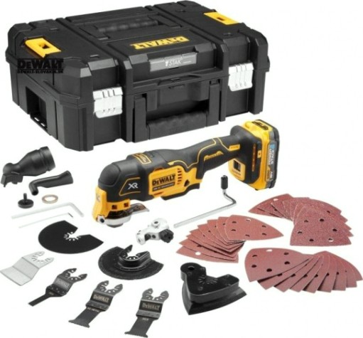 Многофункциональный инструмент аккумуляторный DeWALT DCS 356E1T бесщеточный, без ЗУ