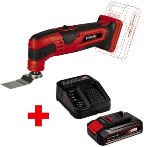 Многофункциональный инструмент аккумуляторный EINHELL PXC TC-MG 18 Li [4465170SET]