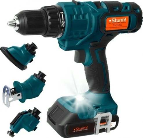 Многофункциональный инструмент аккумуляторный Sturm CMT1802 Многофункциональный инструмент аккумуляторный Sturm CMT1802