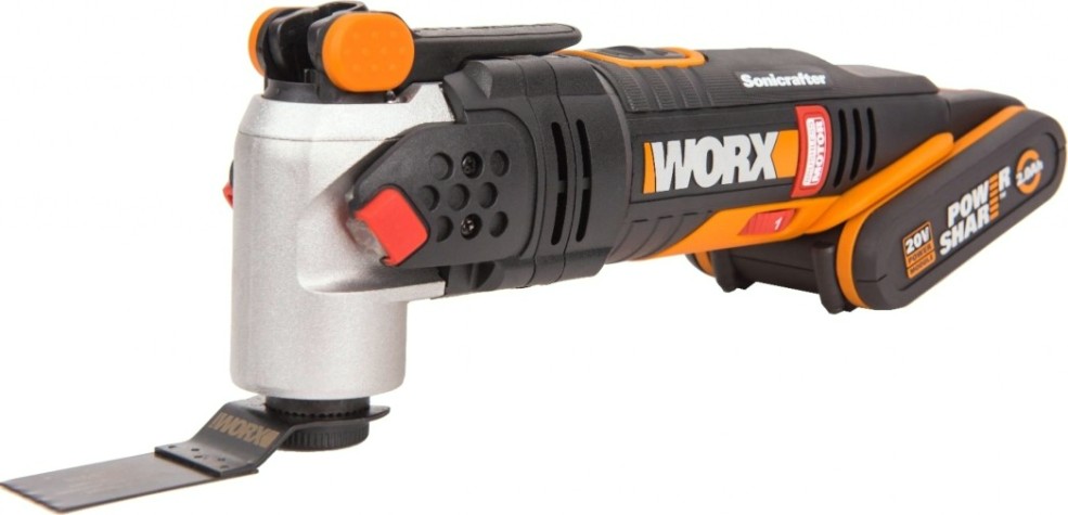 Многофункциональный инструмент аккумуляторный Worx WX693 бесщеточный