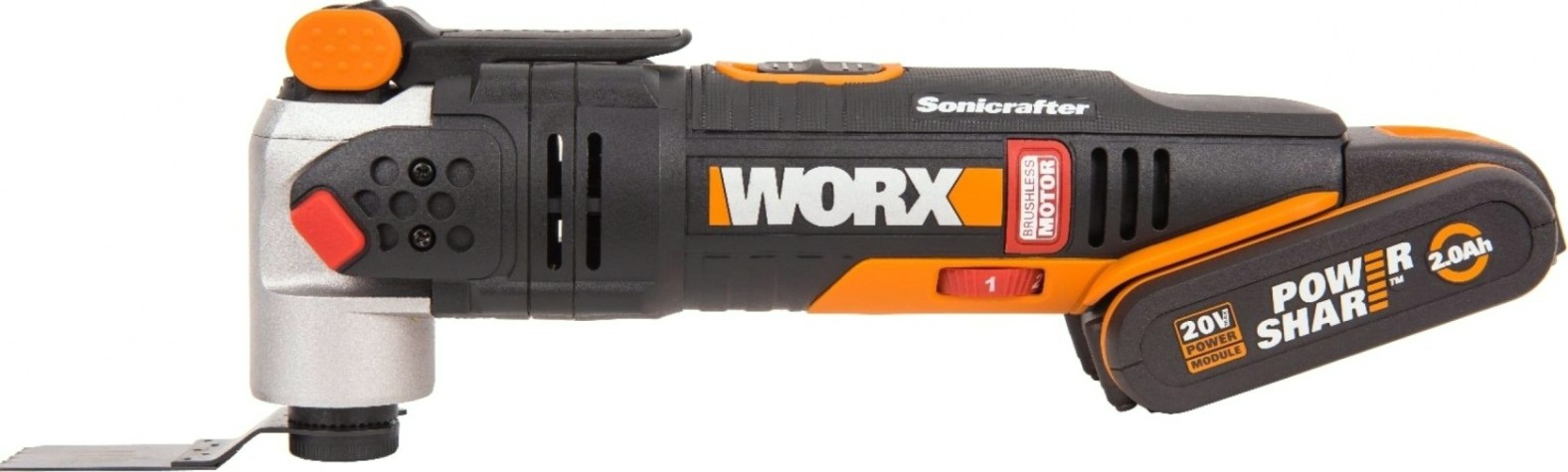 Многофункциональный инструмент аккумуляторный Worx WX693 бесщеточный