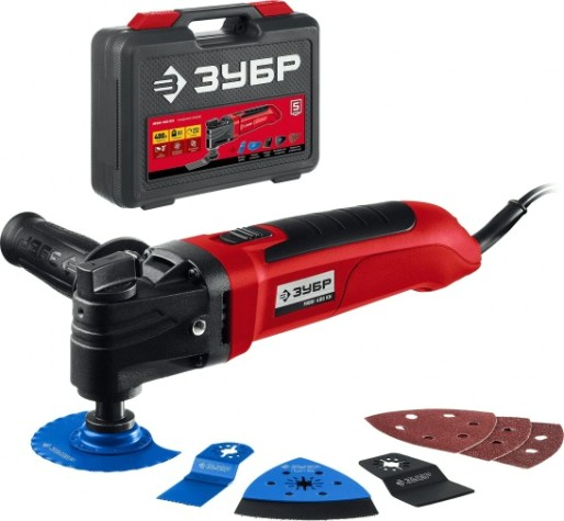 Многофункциональный инструмент сетевой ЗУБР МФИ-400 КН