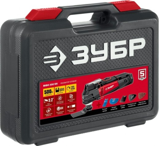 Многофункциональный инструмент сетевой ЗУБР МФИ-500 КН Многофункциональный инструмент сетевой ЗУБР МФИ-500 КН
