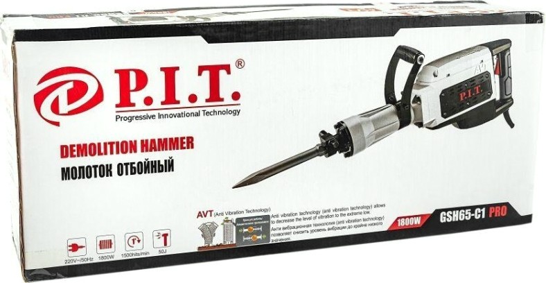 Молот ударный сетевой P.i.t. GSH65-C1 мастер [GSH65-C1 (нов. диз)]