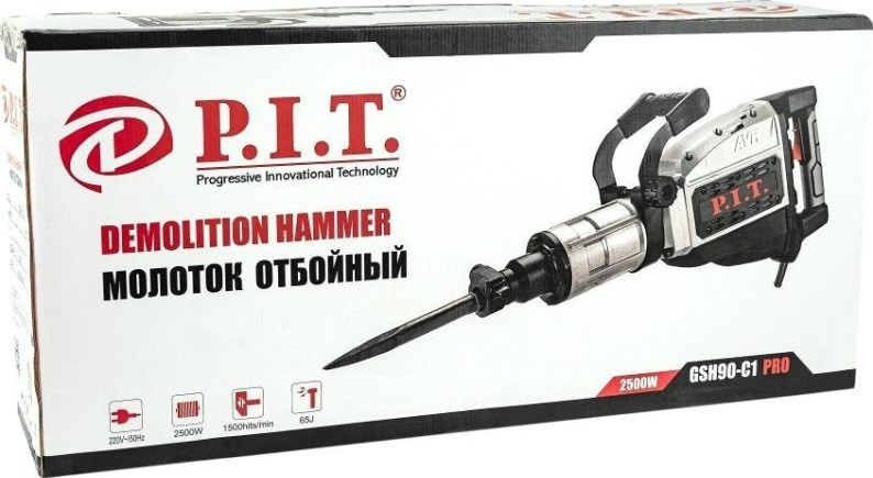 Молот ударный сетевой P.i.t. GSH90-C1 мастер [GSH90-C1 (нов. диз.)]