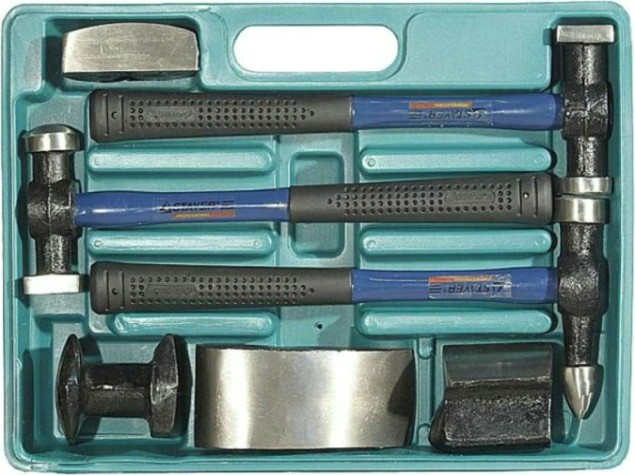 Молотки с правками STAYER MAXFLAT набор, 7 предметов [20322-H7]