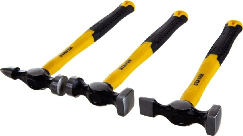 Молотки с правками STAYER MAXFLAT набор, 7 предметов [20322-H7]