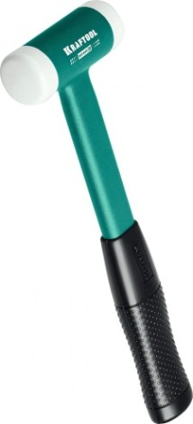 Молоток безинерционный KRAFTOOL DEAD BLOW 450г, 30 мм с бойками из полиамида [2078-30]
