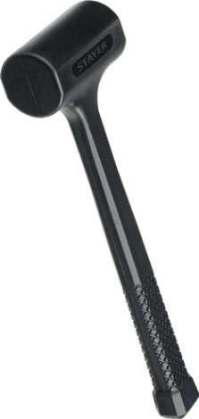 Молоток безынерционный STAYER 900 г облитый эластомером, 50 мм [2042-900]