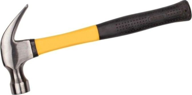 Молоток-гвоздодер Biber Профи 85383 600г [тов-080754]