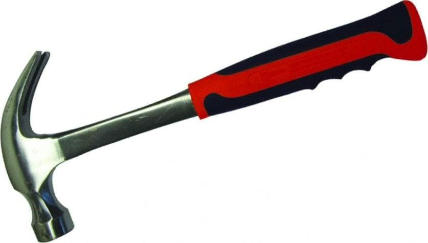 Молоток-гвоздодер Biber Профи 85384 600г [тов-080755]