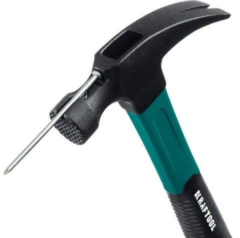 Молоток-гвоздодер KRAFTOOL 20265-56_z01 столярный, c фиберглас. рукояткой Молоток-гвоздодер KRAFTOOL 20265-56_z01 столярный, c фиберглас. рукояткой