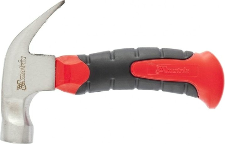 Молоток - гвоздодер MATRIX 250 гр. с магнитом 10443 [10443]