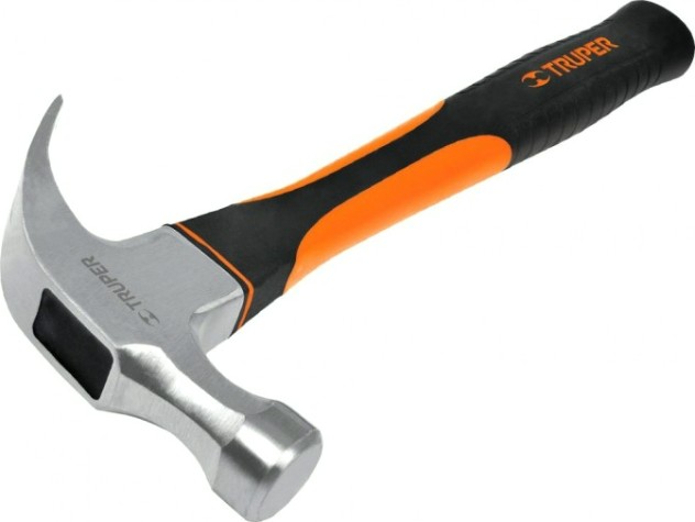 Молоток - гвоздодер TRUPER MA-16F двухкомпонентная ручка 19710 450 гр [19710]