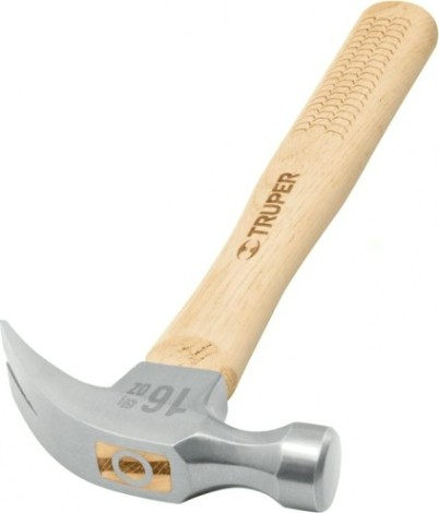 Молоток - гвоздодер TRUPER MA-20 деревянная ручка 560 гр 16753 [16753]