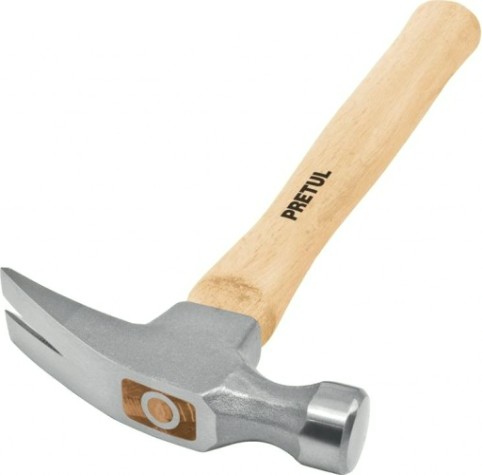 Молоток - гвоздодер TRUPER MA-7P деревянная ручка 200 гр 25000 [25000]