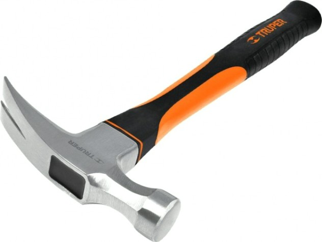 Молоток - гвоздодер TRUPER MAR-16F двухкомпонентная ручка 450 гр 19997 [19997]