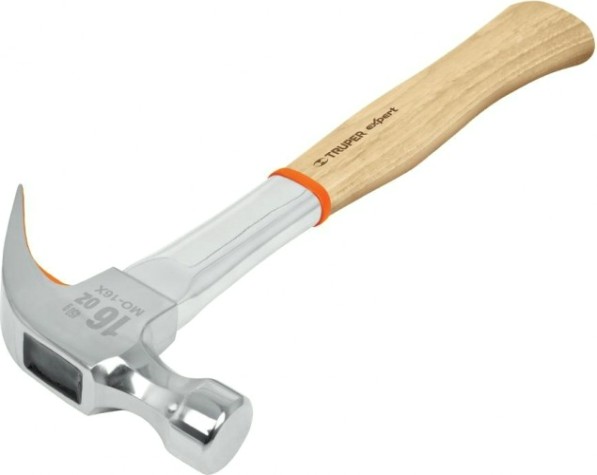 Молоток - гвоздодер TRUPER MO-16X комбинированная ручка 450 гр 16653 [16653]