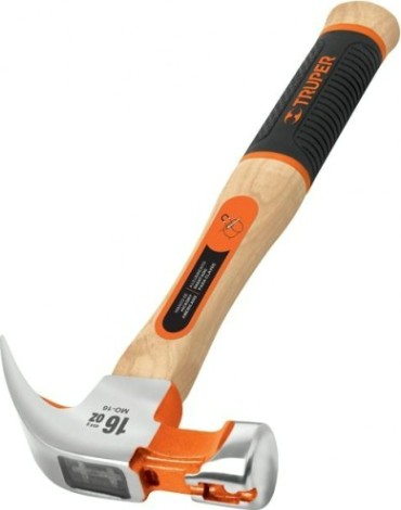 Молоток - гвоздодер TRUPER MO-7 деревянная ручка 200 гр 16650 [16650]