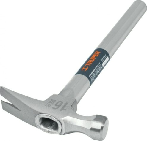 Молоток - гвоздодер TRUPER MTR-20 металлическая ручка 500 гр 16703 [16703]