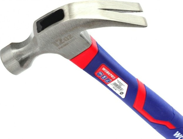 Молоток-гвоздодер WORKPRO WP241010 337гр