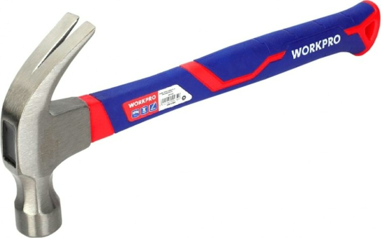 Молоток-гвоздодер WORKPRO WP241012 560гр Молоток-гвоздодер WORKPRO WP241012 560гр