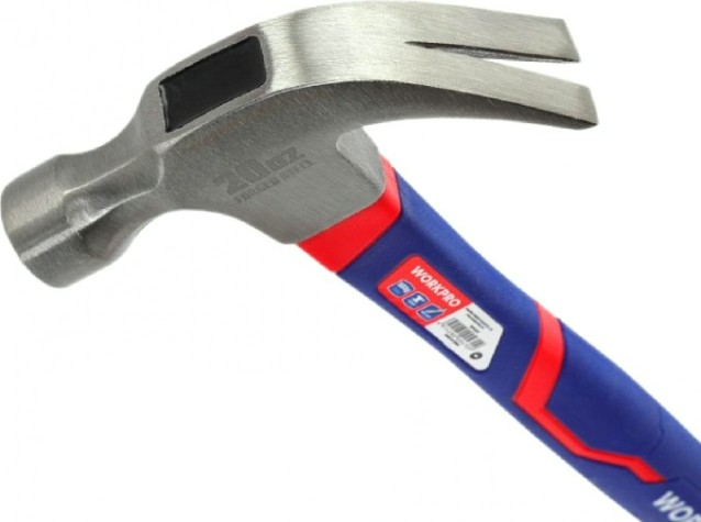 Молоток-гвоздодер WORKPRO WP241012 560гр Молоток-гвоздодер WORKPRO WP241012 560гр