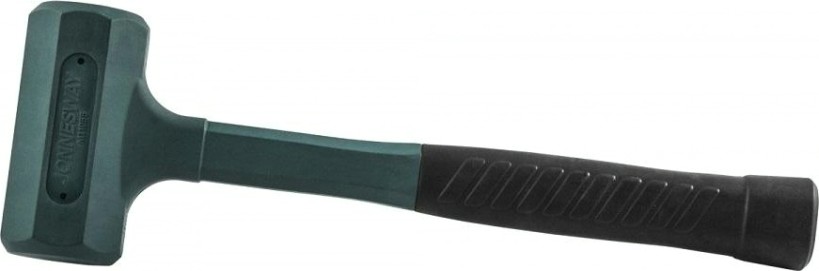 Молоток JONNESWAY M11035 резиновый без отдачи, 400 гр. [047813]