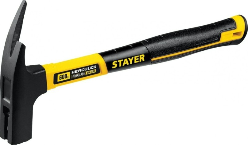 Молоток кровельщика STAYER Hercules 600 г, с фиберглассовой рукояткой [20201_z01]