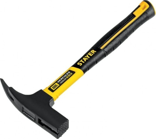 Молоток кровельщика STAYER Hercules 600 г, с фиберглассовой рукояткой [20201_z01]