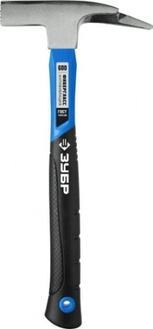 Молоток кровельщика ЗУБР ПРОФЕССИОНАЛ 600 г, с фиберглассовой рукояткой, 20203 [20203_z01]