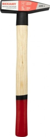 Молоток REXANT 12-8104 слесарный с деревянной рукояткой 400 г Молоток REXANT 12-8104 слесарный с деревянной рукояткой 400 г