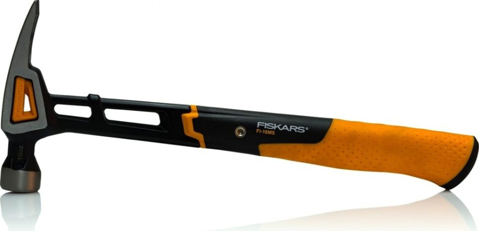 Молоток с гвоздодером FISKARS 450 гр. 1020213 [1020213]