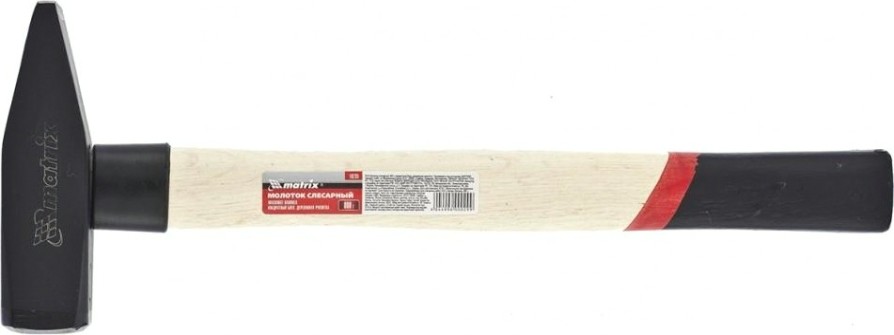 Молоток слесарный KRAMER 800 г, квадратный боек, деревянная рукоятка// росс [10272]