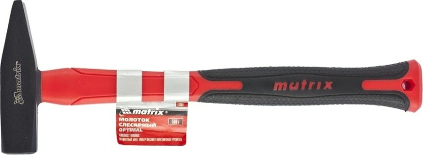 Молоток слесарный MATRIX OPTIMAL 10370 600 гр., фибергласовая обрезиненная рукоятка [10370]