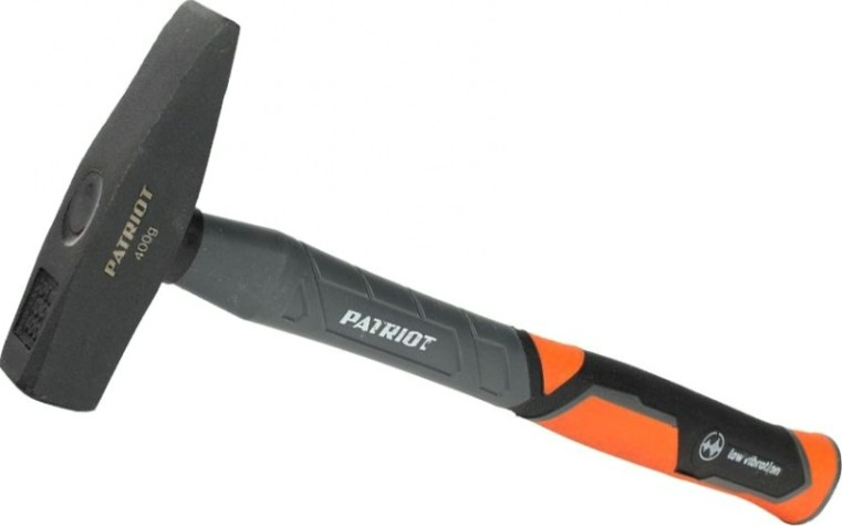 Молоток слесарный PATRIOT MHF-400 400 гр. с фиберглассовой рукояткой [350001012]