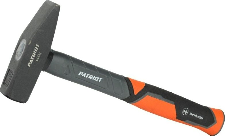 Молоток слесарный PATRIOT MHF-600 600 гр. с фиберглассовой рукояткой [350001016]