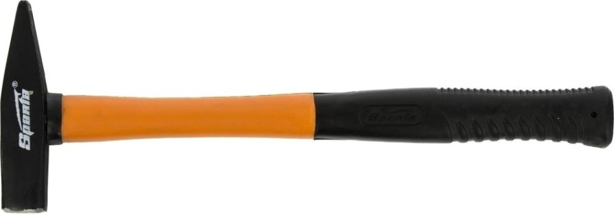 Молоток слесарный Sparta 200 г, фибергласовая обрезиненная рукоятка [10372]